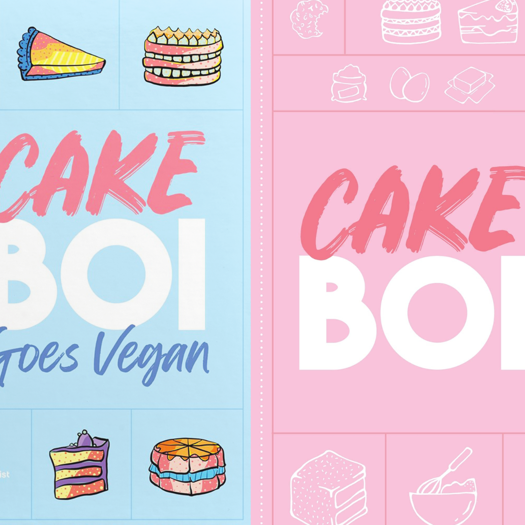 2 Signed Book Package (Cakeboi: A Collection of Classic Bakes +Cakeboi Goes Vegan: 60 Classic, Plant-Based Bakes)